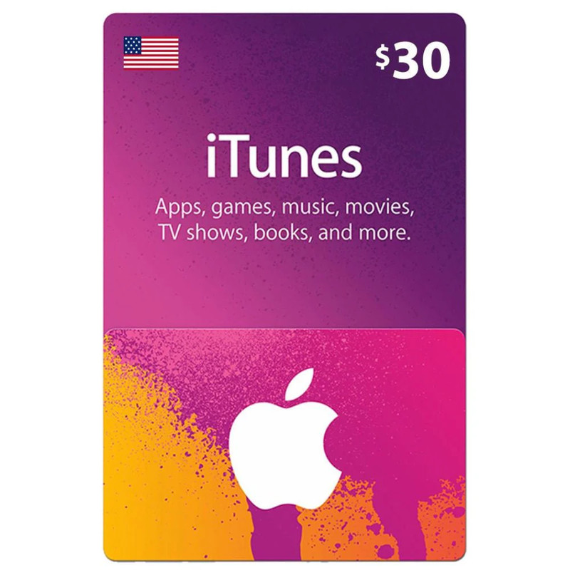 iTunes USA $30